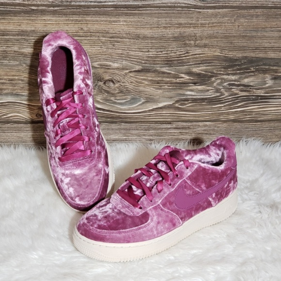 New Nike Air Force 1 LV8 Purple Velvet Sneakers - Picture 8 of 8